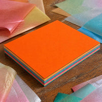 A4/8K Colored Cardstock Paper Set for DIY Crafts, Origami, and Greeting Cards