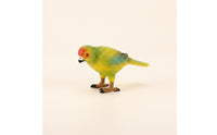 Parrot Figurine Tabletop Bird Ornament Parrot Statue Static Bird Sculpture Painted for Collectors, Desk, Shelf