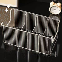 Acrylic Belt Organizer Space Saving Drawer Divider Easy Reach for Wardrobe, Men
