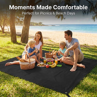 Large Picnic Mat Waterproof, Portable Camping Mat Windproof, Foldable Outdoor Picnic Blanket, Beach  - Image 3