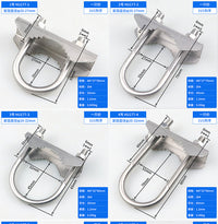 304 Stainless Steel U-Bolt Clamp for Antenna Mounting