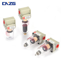 CNZG油水分离器气源处理空气过滤器AF2000-02SMC型可配支加铜滤芯