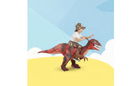 Inflatable Inflatable Dinosaur Costume Funny Inflatable Mounted Costume Comfortable Apparel Easy to Use for Stage Performances