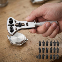 Watch Back Case Opener Tool Kit for Battery Replacement and Repair
