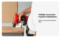 Molded Plastic Electric Drill Carrier Contoured Body Drill Strap Carrier