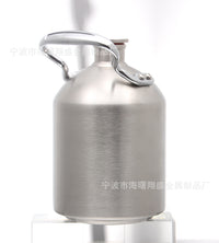 304不锈钢精酿酒壶便携啤酒白酒桶密封家酿油桶中转桶2L3.6L5L8L