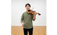 Beginner Kit Adult-Size 4/4 Electric Violin Antique Matte Finish String Instrument Natural Brown