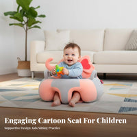 Learn-to-Sit Assistant Supportive Backrest Baby Seat Posture Training