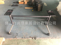 现代简易书桌洽谈桌子组合会议桌折叠桌可移动办公桌批发