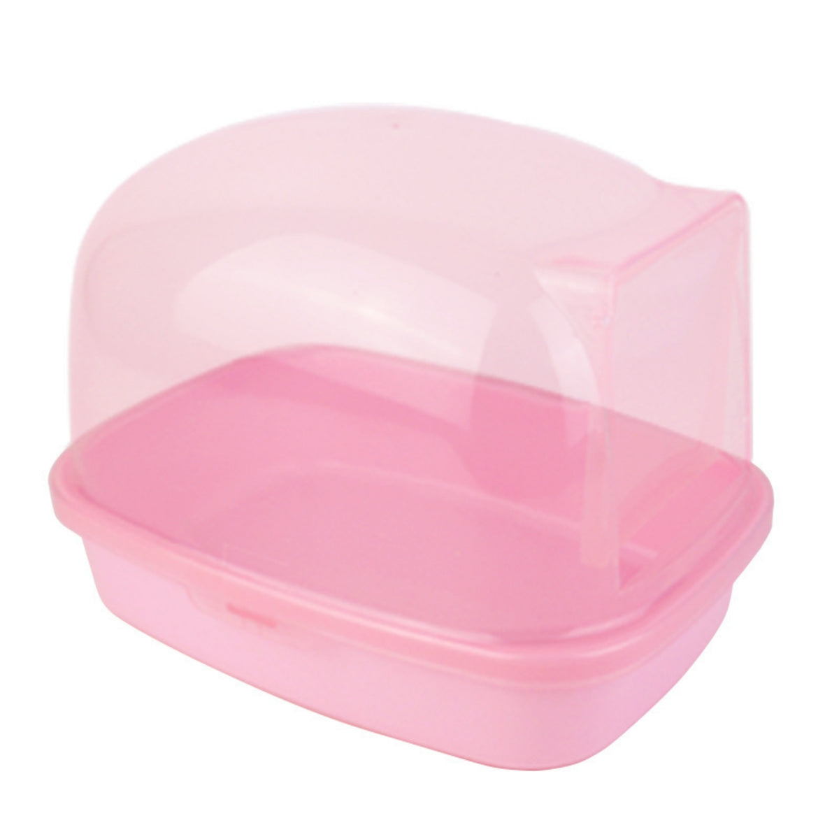 Bathing Enclosure with Clear Cover Translucent for Small Pets, Guinea Pigs