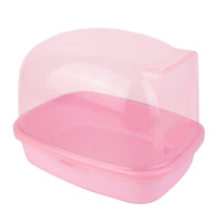 Bathing Enclosure with Clear Cover Translucent for Small Pets, Guinea Pigs