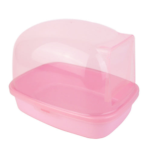 Bathing Enclosure with Clear Cover Translucent for Small Pets, Guinea Pigs