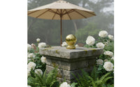 Gold Umbrella Cap Universal Fit Metal Umbrella Finial Weather-Resistant