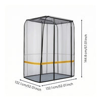 Transparent Forklift Cab Canopy Waterproof Forklift Cab Enclosure Cover Windproof Universal for Lumber Yards