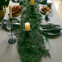 Artificial Christmas Pine Vine with Soft Rubber Needles