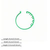 20 Pieces Hooked Plant Clip Rounded Plant Stem Support Clip Easy to Use