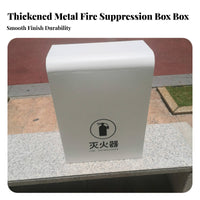 Rustproof Floor Standing Fire Suppression Device Cabinet Professional Appearance Fire Suppression Device Box Modern Design Heavy Duty Steel Enclosure High Visibility for Facility Managers, Business Owners, Interior Designers, Shopping Malls