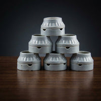 E27 Bulb Holder for Tortoise Accessories and Heat Lamp, High Temperature Resistant Ceramic Light Fixture for Reptile Enclosure, 6 Pack, 250V