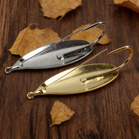 赛高新品 挡草大铁片铁片钩鱼钩 假饵硬饵路亚饵 Flutter spoon