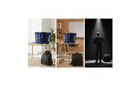 Button Accordion with Bag Padded Accordion with Backpack Musical Instrument for Lessons