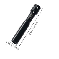 Drive Socket, Extended Thin Wall, High Strength, Hardened, Power Wrench Accessory for wiring Repair and Maintenance, Compatible with Multiple Sizes