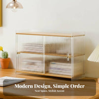 configurable Desk Organizer Multi-Tier Design Desk Hutch Space-Saving for vanity Top