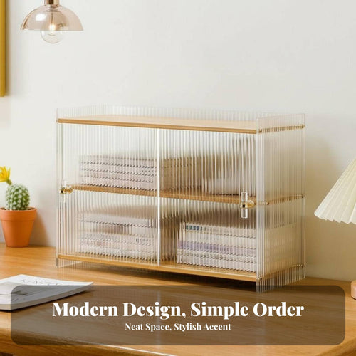 configurable Desk Organizer Multi-Tier Design Desk Hutch Corneraccommodating for Students