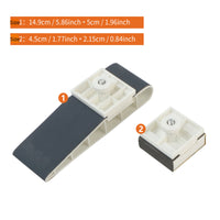 Polishing Handheld Sandpaper Holder Easy to Operate Sandpaper Holder Comfortable Grip for Woodworkers, Woodworking, Home Improvement, Garage