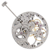 6498 Skeleton Mechanical Watch Movement with Small Seconds at 6 O'Clock