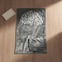 Luxurious Velvet Velvet Prayer Mat Soft Religious Item Easy to Clean for Mosque