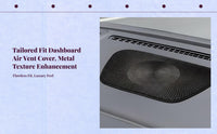 SUV speaker cover, dustproof fit.