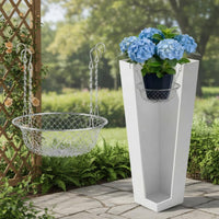Adjustable Planter Liner Stainless Steel Drainage Basket Hanger Rust Resistant