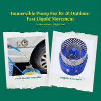 12V/24V RV Water Pump High Flow