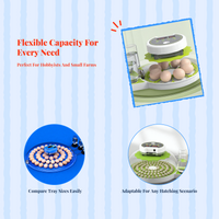 Egg Incubator, Auto Temp & Humidity, Hatching Birds