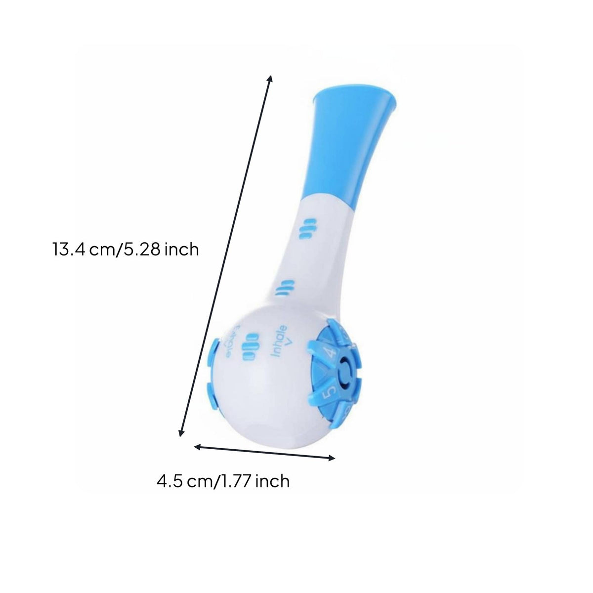 Lung Capacity Exerciser Easy to Clean Portable Lung Capacity Exerciser