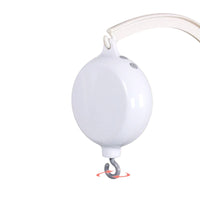 Baby Crib Mobile with 35-Tune Music Box, Rotating, DIY, with Bracket Pole Accessories