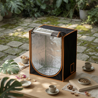 Printer Enclosure with Window Sheltering 3D Printer Enclosure Ventilated for Hobbyists, Makers