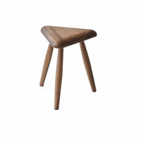 Three-Legged Toadstool Perch Wabi-Sabi Aesthetic Household Furniture Designer