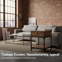 utilitarian Drawer Chest on casters Vintage Look Storage Cabinet Multi-Purpose adaptable for Homeowners, Office Workers