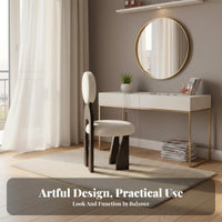 Earring Chair Retro Aesthetic Household Furniture Soft Padded Cushion