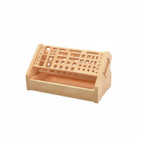 Wooden Tool Rack Multifunctional Screwdriver and Stand 53 Holes for Garage