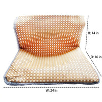 Cat Window Seat and Window Perch Hammock, Double-sided Warm Fleece Cat Hanging Bed for Indoor Use, Radiator Metal Frame Bed for Indoor Cat