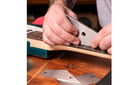 Fret Point Leveler Stainless Steel Fret Leveling Tool Precision Measurement Luthier Supply for Luthiers