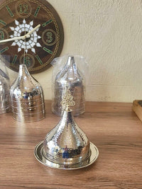 新品 土耳其进口纯手工紫铜胎餐盘点心盘水果盘糖盘 欧式轻奢