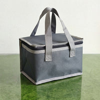 Lunch Box and Cool Bag Set of 2 for Food Delivery Bag Use, Insulated Oxford Cloth Picnic Bag for Women, 6L Capacity, Handheld Style Design
