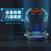 跨境按摩披肩 亚马逊电动揉捏颈椎肩部按摩器车载家用热敷肩颈仪