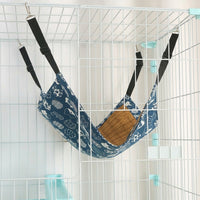 Cat Hanging Bed and Swing, Scratch-Resistant Textile with Adjustable Straps, Small Animal Rest for Various Sizes