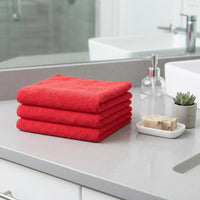 Highly Absorbent Microfibre Cloth and Microfibre Towel, Microfibre Cloth 30cm x 30cm for Car Polishing, Glass and Interior Detailing