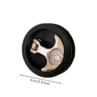 Recessed Flush-Deck-Latch Secure Flush-Mounted Lock  Locking Door Latch for Boat Owners