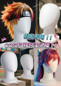 Foam Head Mannequin for Wig Display